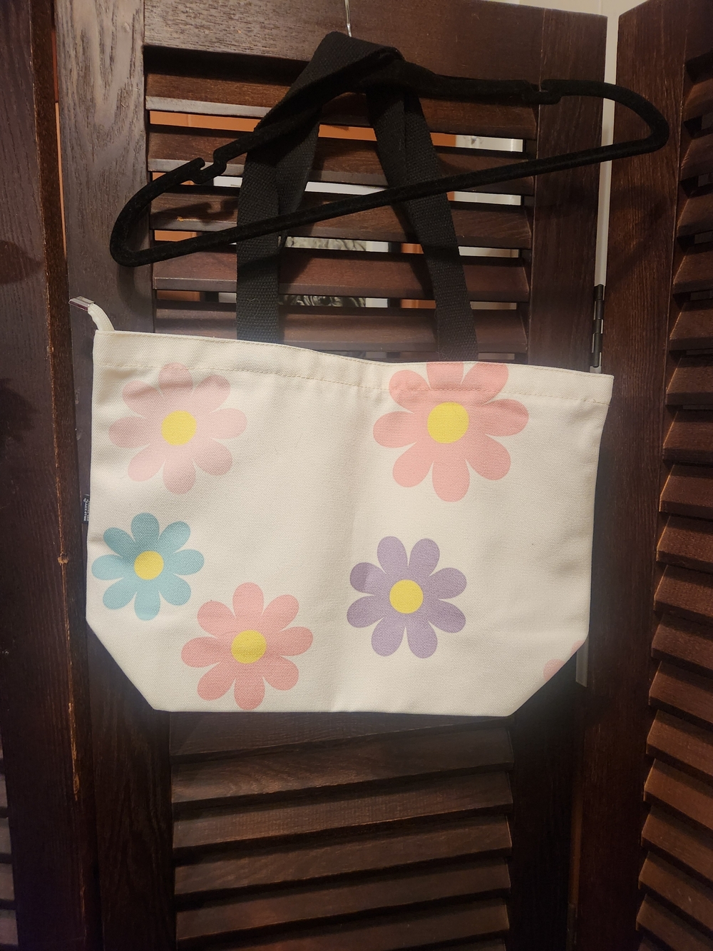 Hello Kitty Floral Tote Bag - Pastel Flowers - Picture 3 of 5